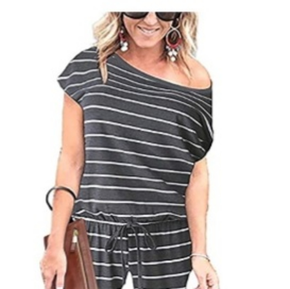 Pretty garden romper